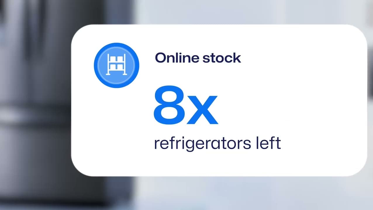 SaaS explainer — retail scenes and the product's animated interface
